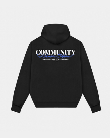 COMMUNITY HOODIE - BLACK