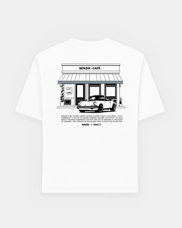 CARS AND COFFEE - WHITE