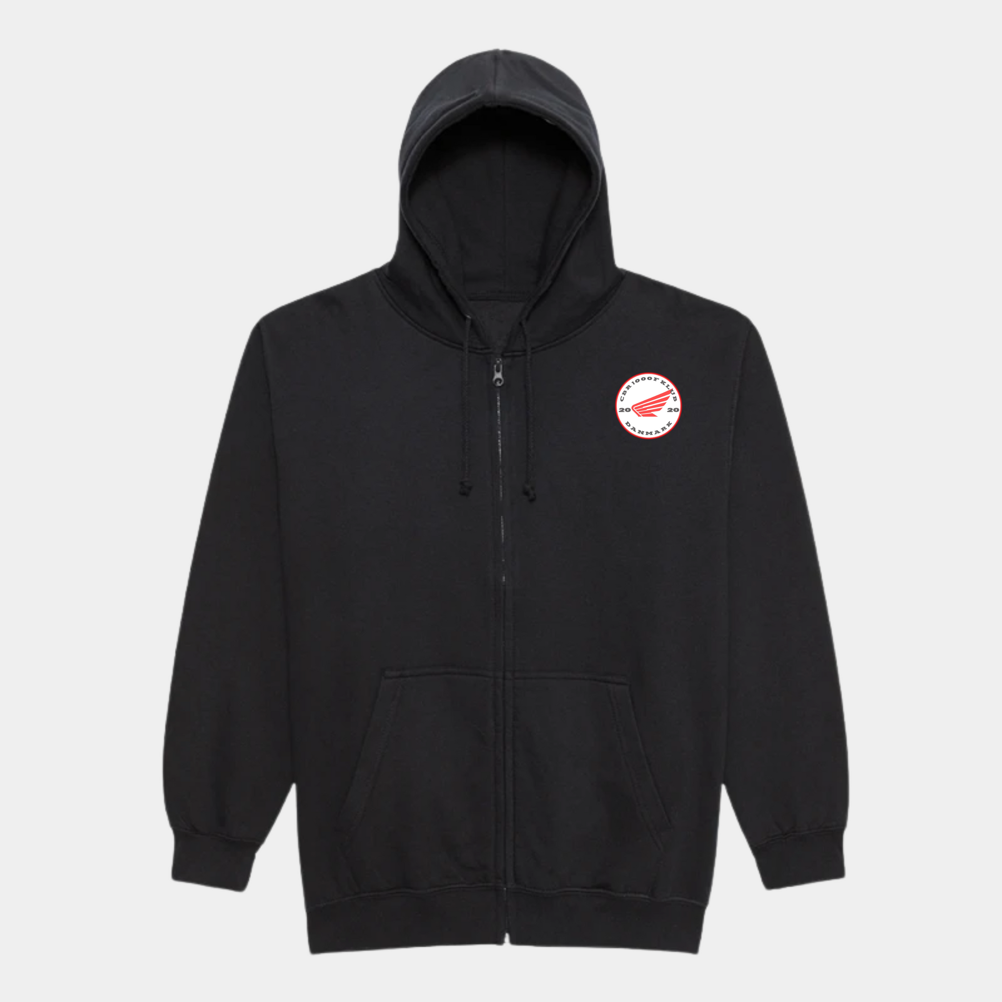 CBR 1000 - Light Zip Hoodie Black