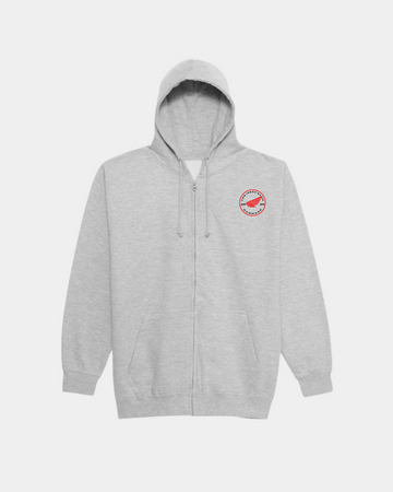 CBR 1000 - Light Zip Hoodie Grey V.2