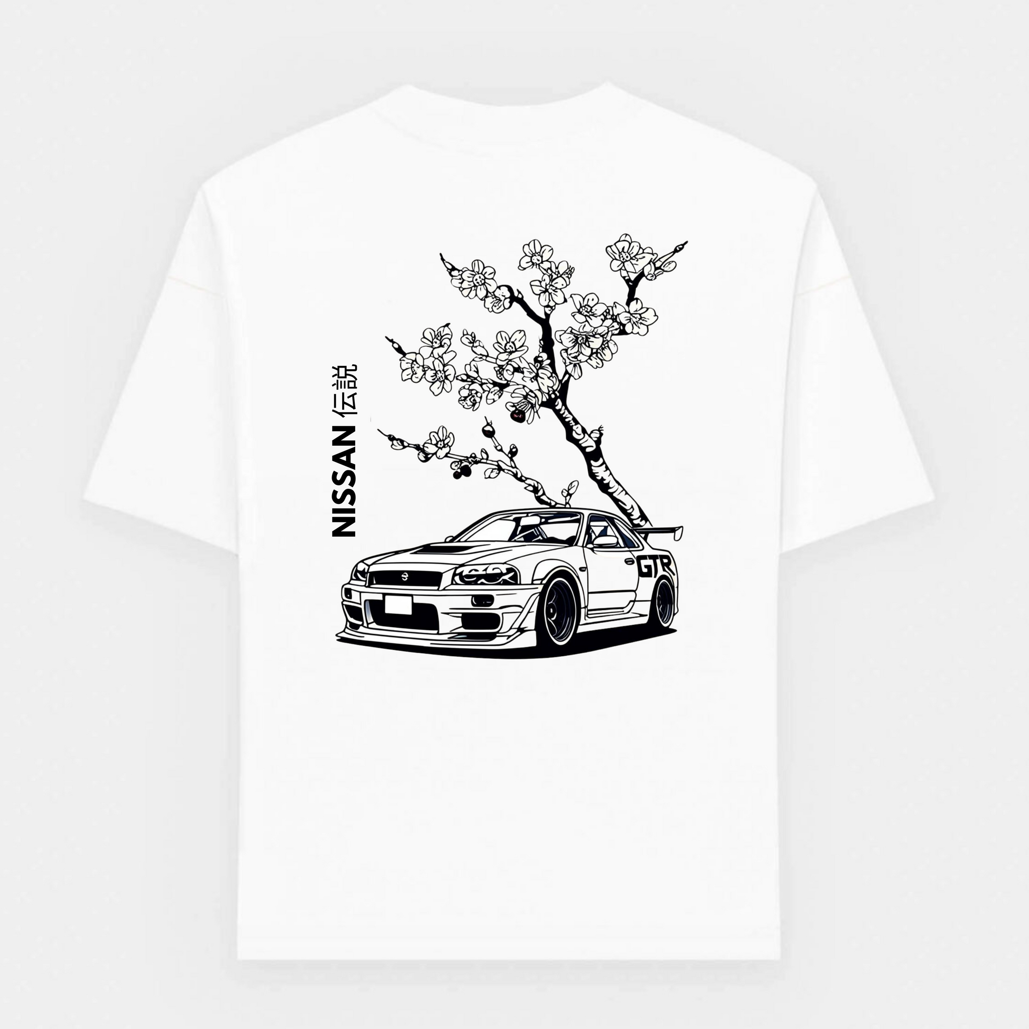 KIDS - NISSAN R34 GTR - WHITE