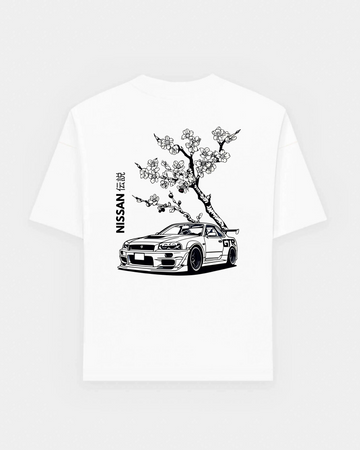 KIDS - NISSAN R34 GTR - WHITE