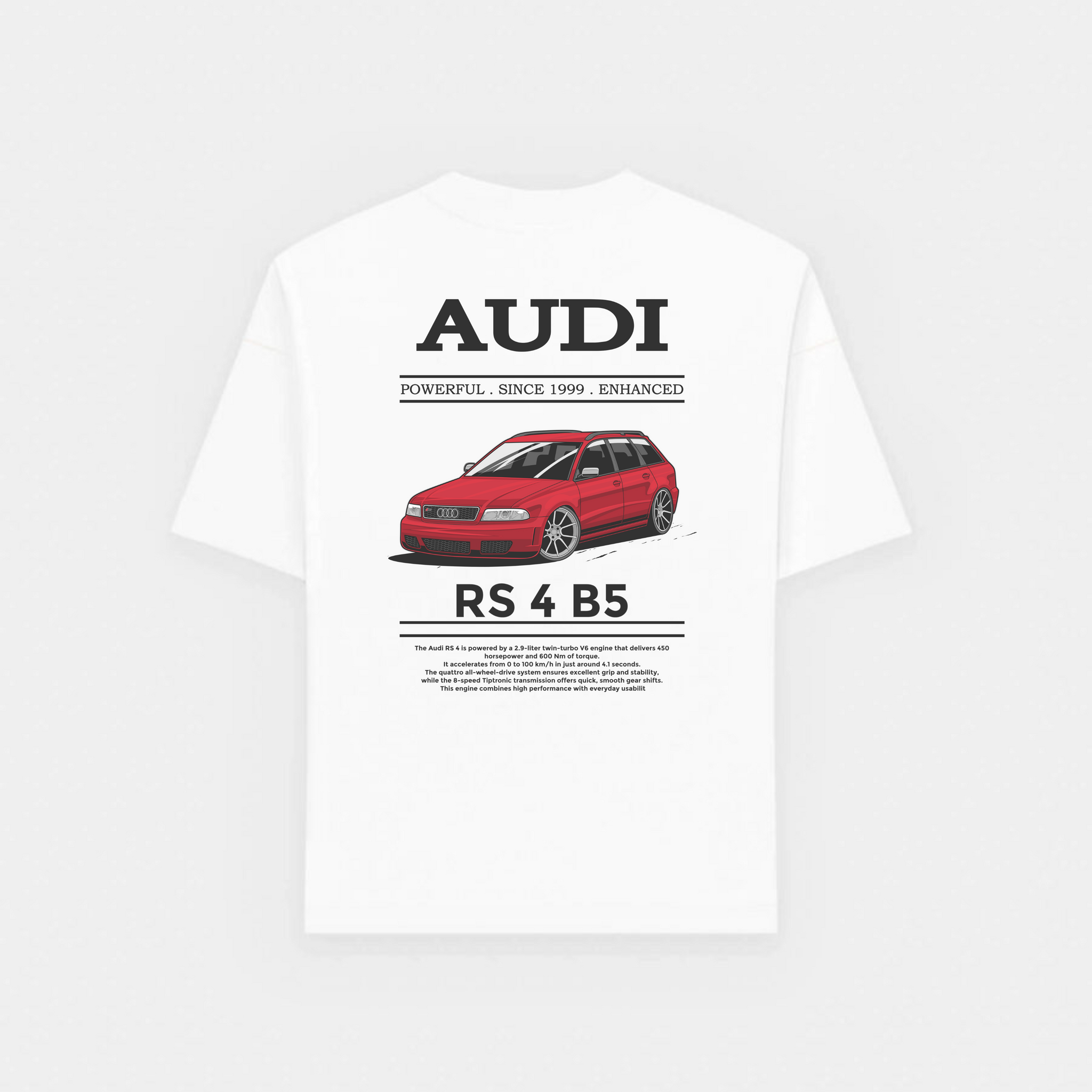 AUDI RS4 - WHITE