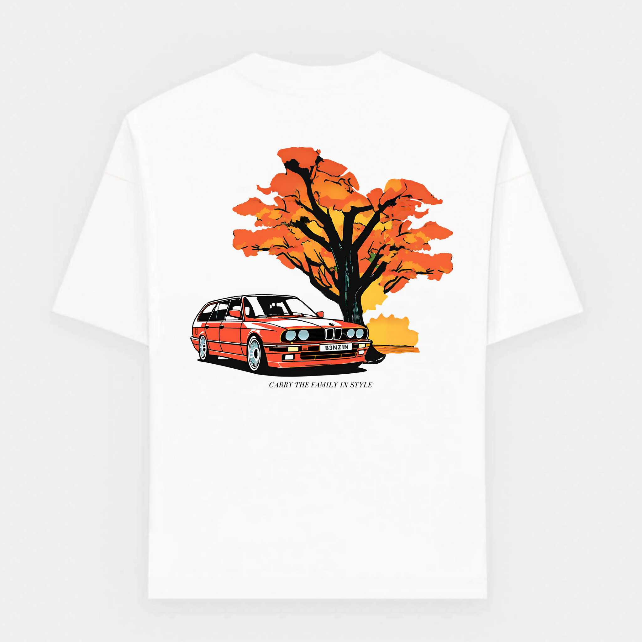 BMW E34 M5 TOURING - WHITE