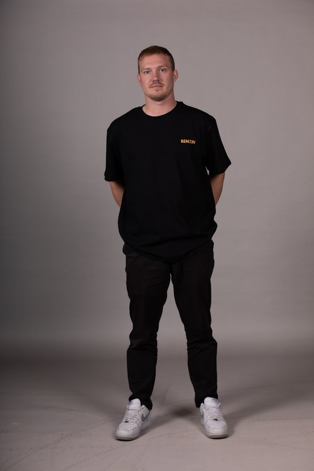 COMMUNITY TEE - BLACK & YELLOW