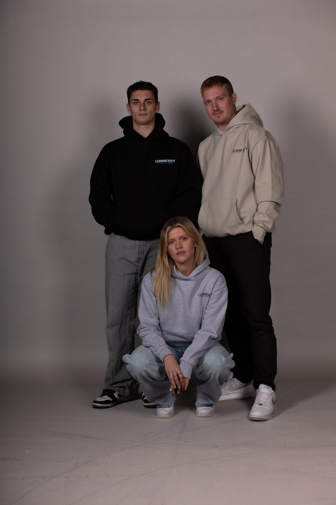 COMMUNITY HOODIE - BLACK