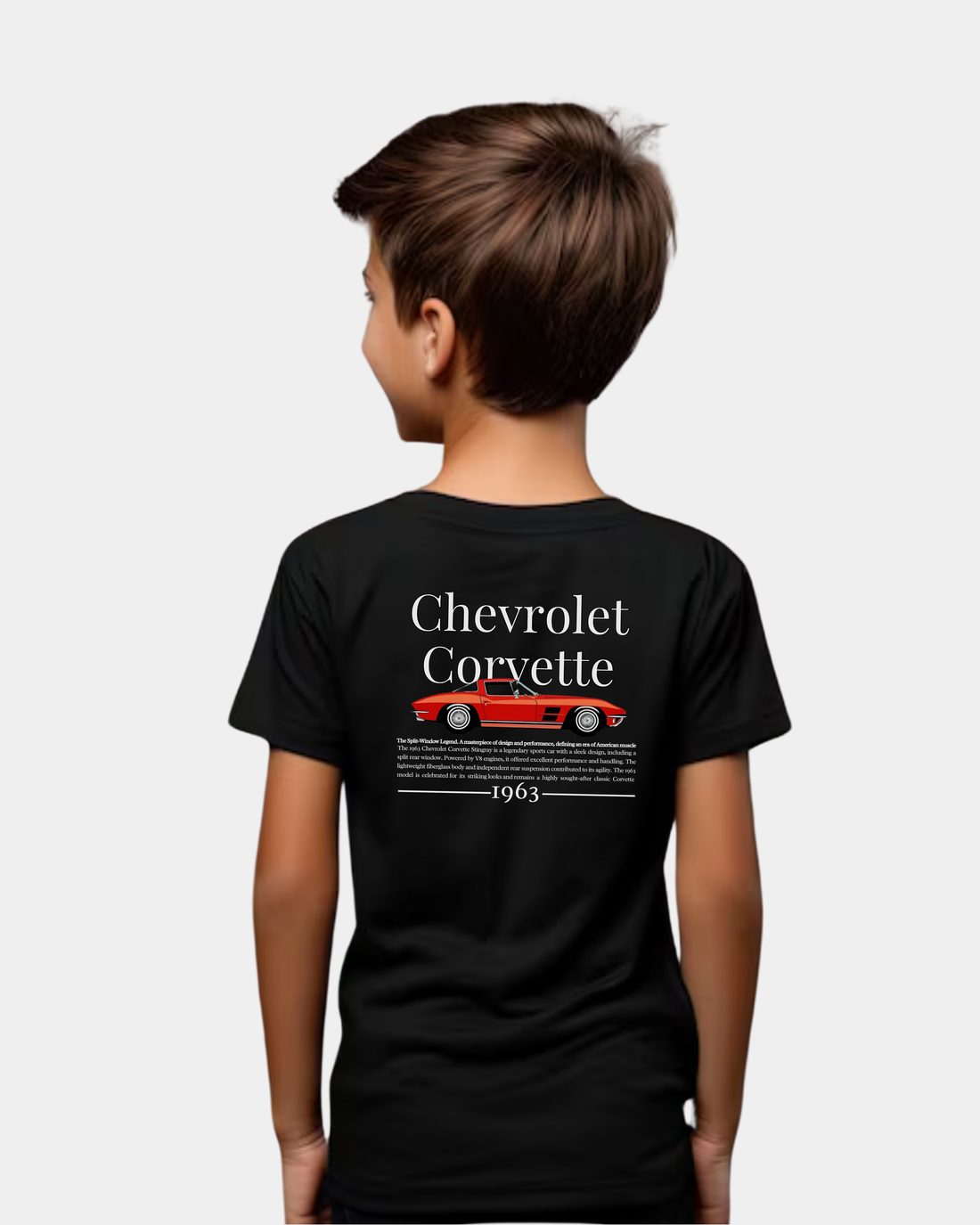 KIDS - CHERVOLET CORVETTE C2 - BLACK