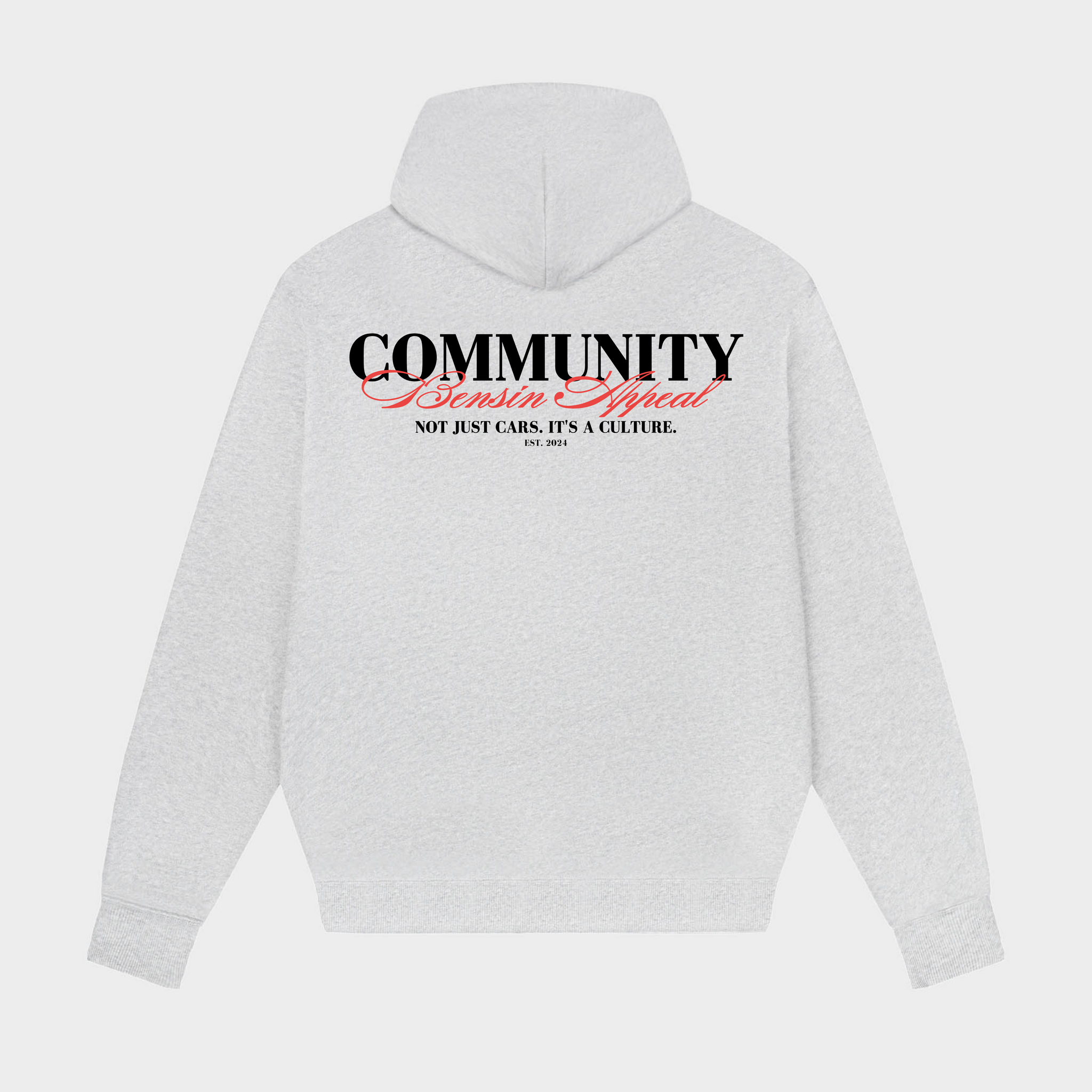 COMMUNITY HOODIE - GREY