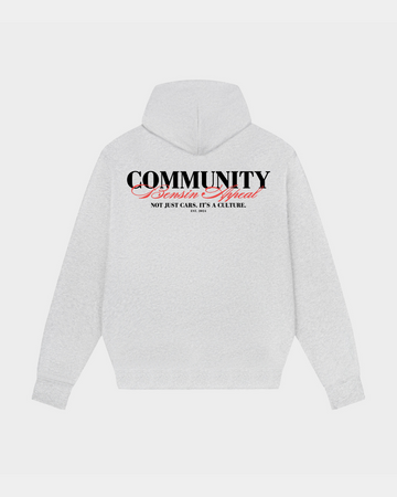 COMMUNITY HOODIE - GREY